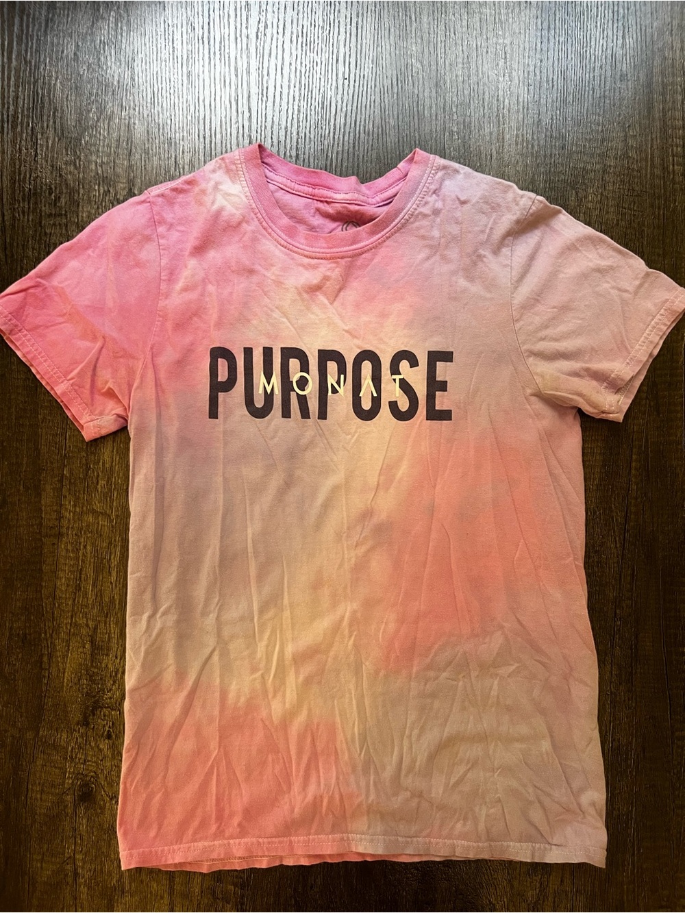 PURPOSE Tie-Dye Short Sleeve Tee - Pink